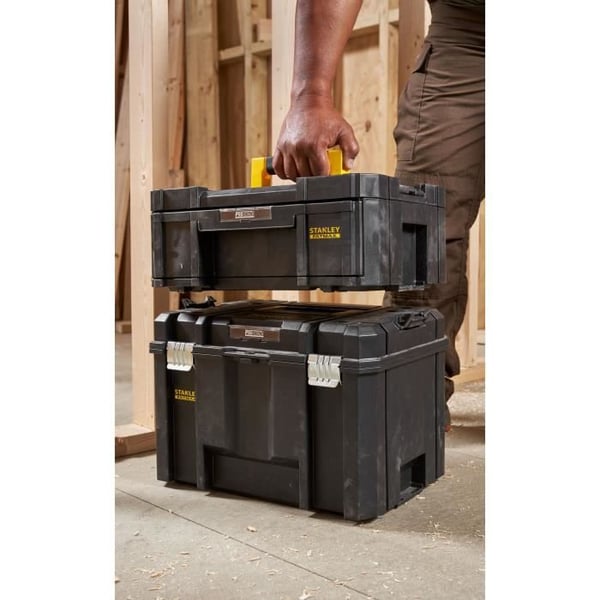 STANLEY Tstak-Fatmax suuri laatikkolaatikko 6 irrotettavalla lokerolla 9,5 l - 44 x 33,17 x 17,6 cm - FMST1-71968