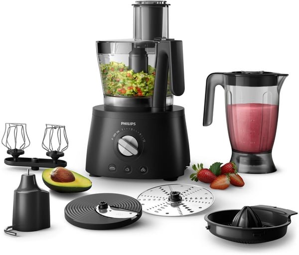 PHILIPS HR7776 / 90 Avance Collection -monitoimi robotti - musta