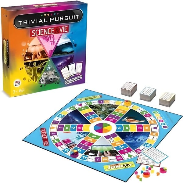 Trivial Pursuit Science & Life - Plateau Game - Vinnande drag