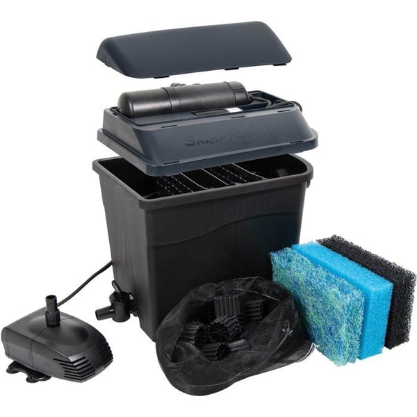 Gravity damfilter - UBBINK - SmartClear 6000 PlusSet - 7W UV-C - proLine 1900 pumpe - 3000-6000 L