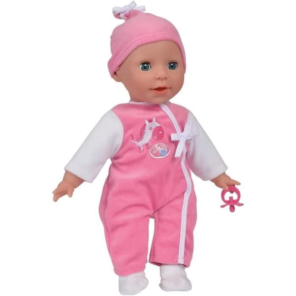 Simba - Laura Talking Doll - 38cm - Mjuk kropp - 24 ljud - Batterier ingår