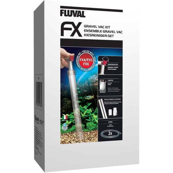 Reng�ringss�t til akvariegrus - FLUVAL - FX - Kompatibel med eksterne FX4 og FX6 filtre (2. generation)