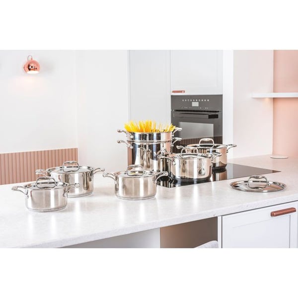 Padara - KOHDUKAS & TRENDIK�S - KLASSINEN - Ruostumatonta ter�st� - �24 cm - 7,14 L - Sopii kaikille liesitasoille, my�s induktiolle