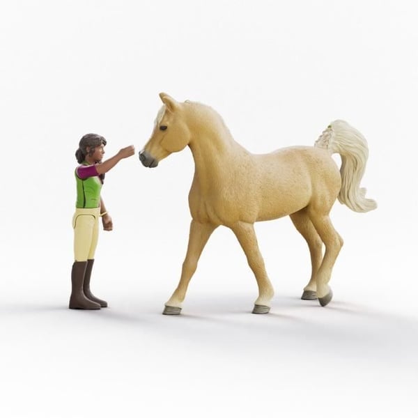 Sarah og mystiske figurer, SCHLEICH 42714 Hesteklub, Alder 4