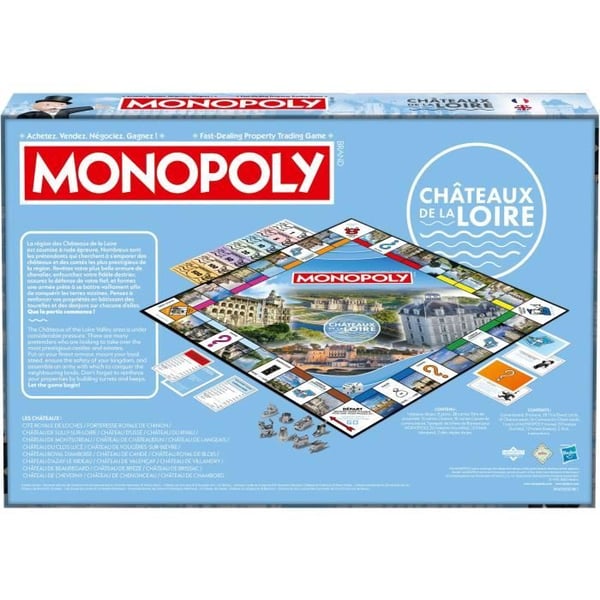 MONOPOLY Chateaux of the Loire - Brädspel - VINNANDE RÖTTER