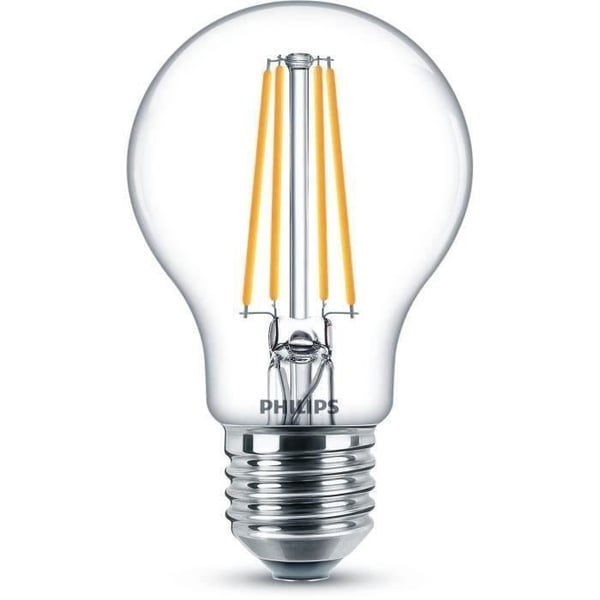 PHILIPS LED Classic 60W Standard E27 Varmvit Ej dimbar Set med 2