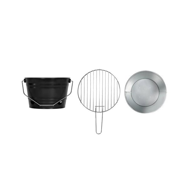 Kannettava hiiligrilli - LIVOO - DOC327N - Ruostumaton ter�s - Grillauspinta-ala �27 cm - Korkeus 24 cm
