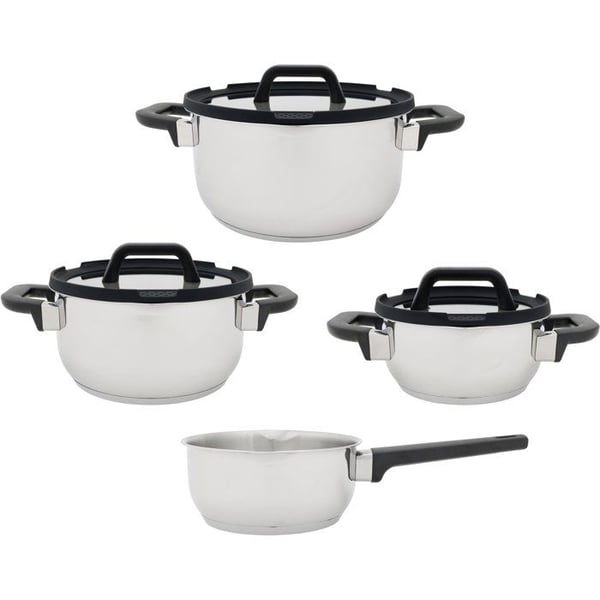 Keittoastiasto - Sopii kaikille liesitasoille, my�s induktiolle - KOHKEA & TRENDIK�S - CASCADE - Ruostumaton ter�s - 7 osaa