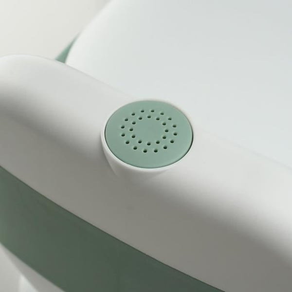 Minitoalett - THERMOBABY - Sage Green - Bekväm med spolljud