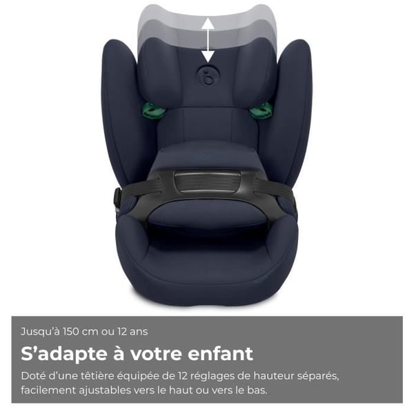 CBX BY CYBEX - Autostol Gr. 1/2/3 Pallas B i-Size Blue Moon-Navy Blue - Bl�