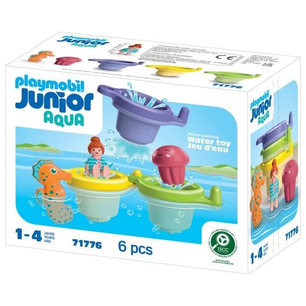 Playmobil 71776 Flydende kopper og dyr trio, Playmobil Junior Aqua & Tinti, 6 dele, Fra 12 m�neder