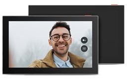 Videointercom - EZVIZ - EP7 - 2 FAMILY KIT - Udendørsenhed med dobbelt knapper - 2 indendørs skærme