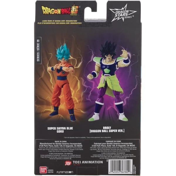 Bandai - Dragon Ball Super - Dragon Stars Figuuri - Super Saiyan Blue Goku