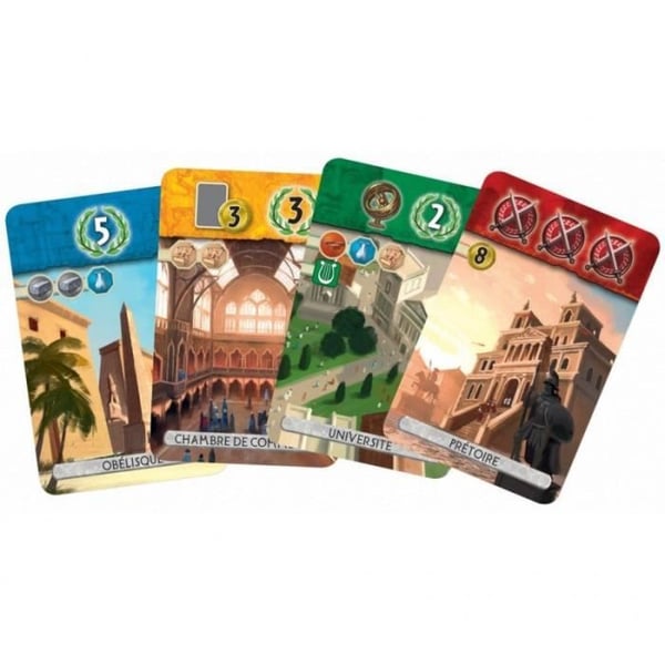 ASMODEE - 7 Wonders Duel - Standalone Game for 2 Players - Board Game