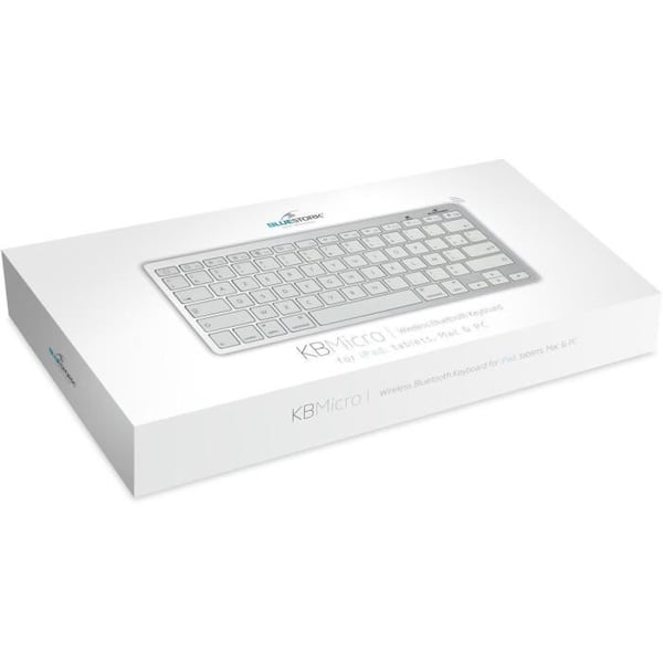Bluetooth-n�pp�imist� - BLUESTORK - yhteensopiva MAC:n, PC:n ja tabletin kanssa - - KB-MINI-MAC / FR