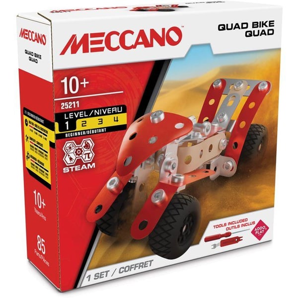 Meccano - BANDAI - Byggset - Fyrhjuling - APM11114