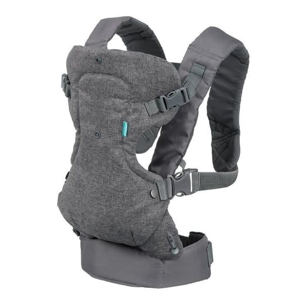Kantoreppu Flip ergonomic 4 in 1 harmaa - INFANTINO - Flip ergonomic 4 in 1 - Polyesteri - 3,6 - 14,5 kg