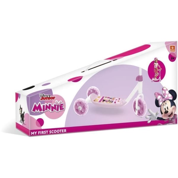3-hjulet løbehjul - MONDO - Min første løbehjul Minnie - maks. 20 kg