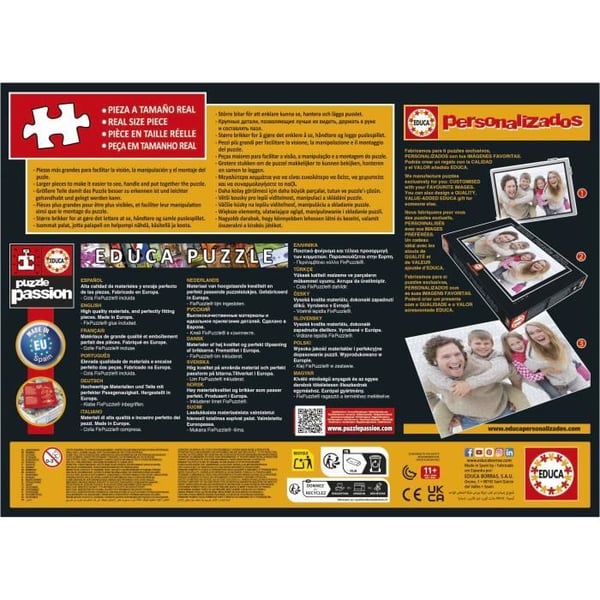Palapeli - EDUCA - Kuningatarlisko - 500 palaa - El�imet - 68 x 48 cm - 10-vuotiaille