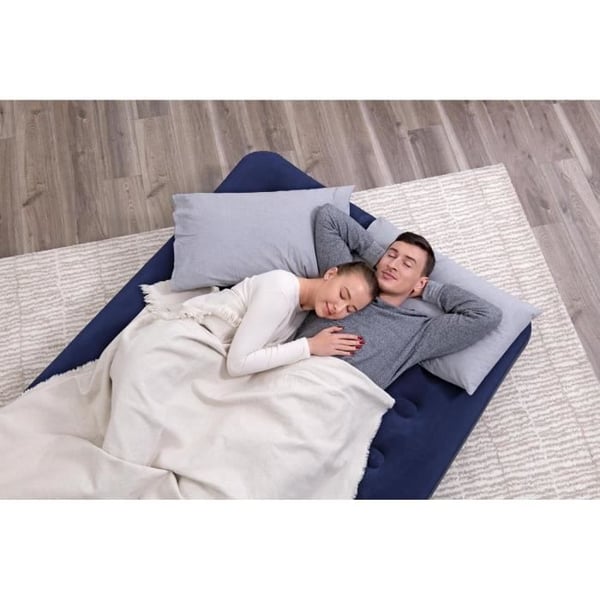 Oppustelig campingmadras - BESTWAY - 2 pladser - 1,91 mx 1,37 mx 22 cm
