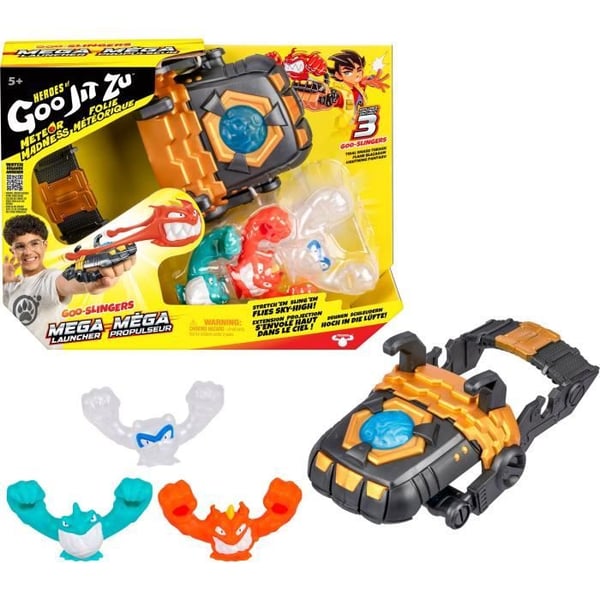 Mega Launcher - Ammuntapeli - HEROES OF GOO JIT ZU - 3 Goo Slingeria
