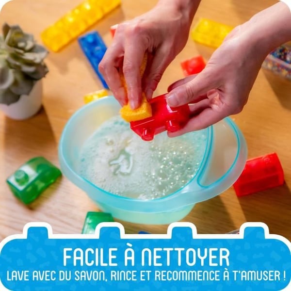 Mine K�ledyr og Mig - Byggespil - JELLY BLOX - GOLIATH - 20 klodser - 2 figurer - 2 dyr - Fra 2 �r
