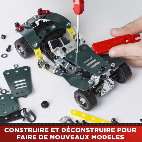 Retrofiiktinen auto - BANDAI - Meccano - APM20102 - 5 mallia