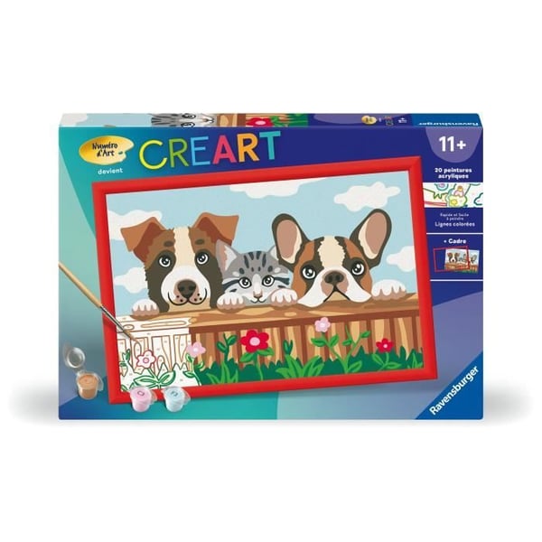 CreArt Barn 31x21cm Hundar och Katter