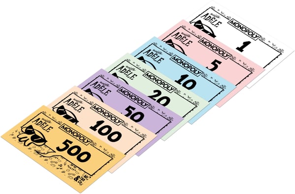 MONOPOLY Mortelle Adele - Brädspel - VINNANDE TRÄK - Från 8 år
