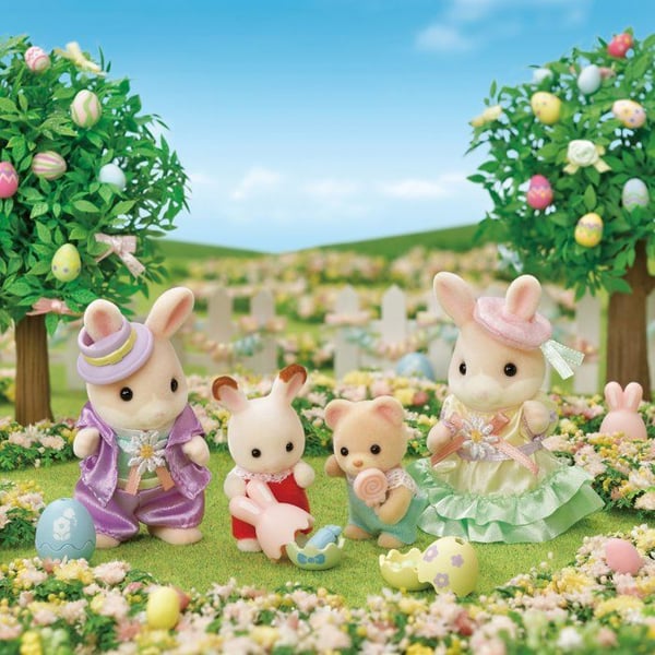 �gjagt efter br�dre og s�stre kanin Marguerite - Sylvanianske familier