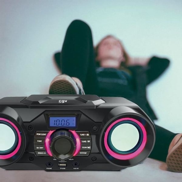 Kannettava CD-radio - CGV - CD SG-1 - CD, CD-R-RW, MP3, SD - USB - Bluetooth