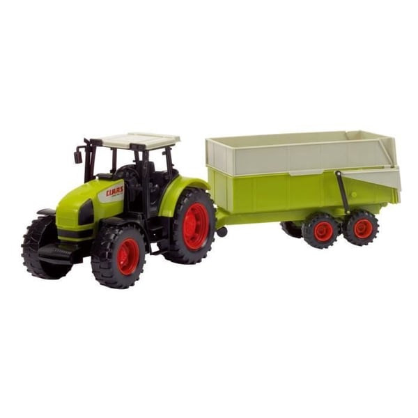 DICKIE - Traktor med trailer CLAAS 57cm