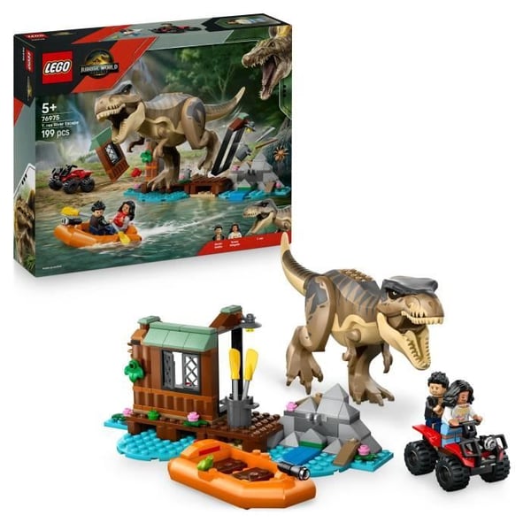Rakennussarja - LEGO - 76975 - Jurassic World - T. rex - 199 palaa - itse koottava
