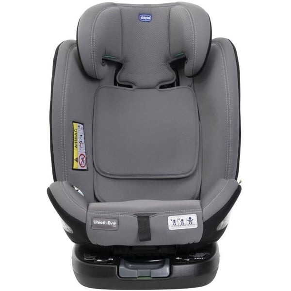 Autostol - CHICCO - UNICO EVO - Gruppe 0/1/2/3 - I-Size - Liggel�nder - Reducer - Gr� Sort