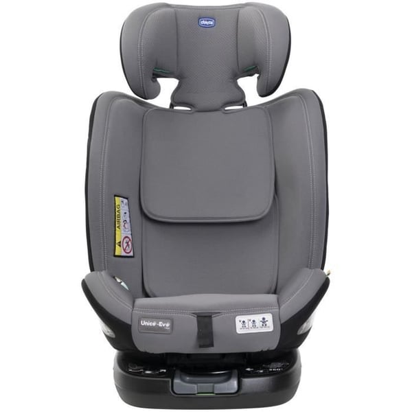 Autostol - CHICCO - UNICO EVO - Gruppe 0/1/2/3 - I-Size - Liggel�nder - Reducer - Gr� Sort