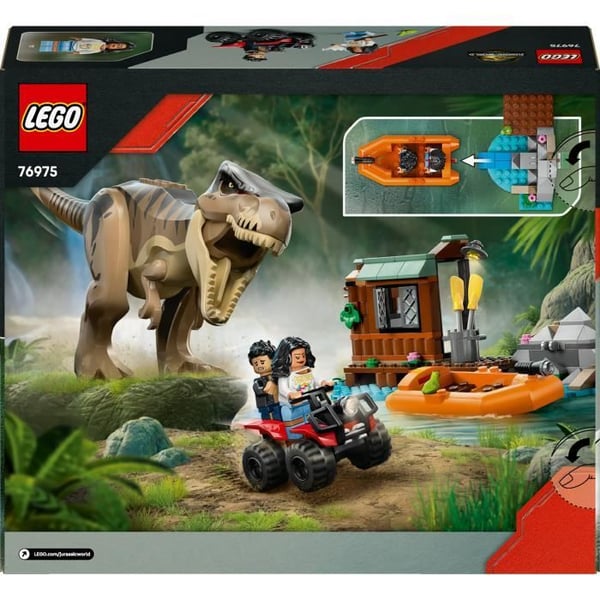 Rakennussarja - LEGO - 76975 - Jurassic World - T. rex - 199 palaa - itse koottava