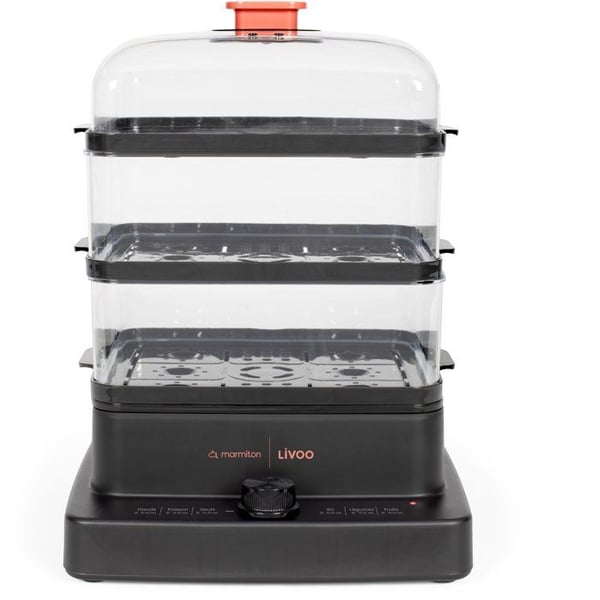 H�yrystin - LIVOO x Marmiton - DOC300 - 1000 - 1200 W - 3 h�yrykoria - Kokonaistilavuus 12 l