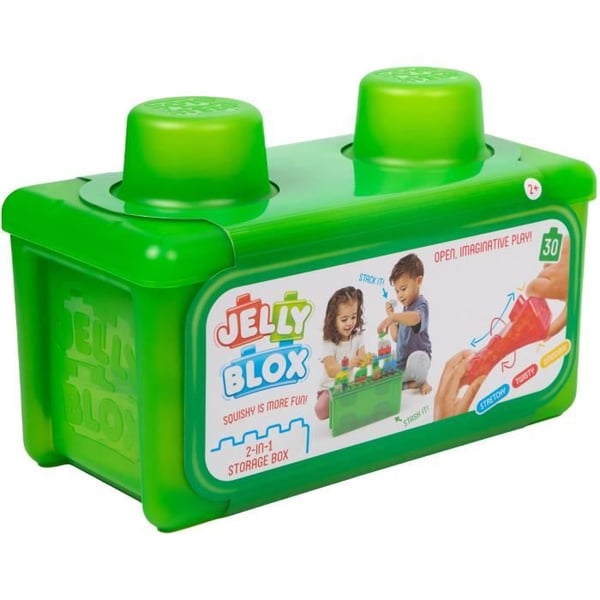 Rakennuspalikat - GOLIATH - Jelly Blox -s�ilytysrasia - Pehme�t ja tunnolla kosketeltavat palikat! 2-vuotiaasta alkaen