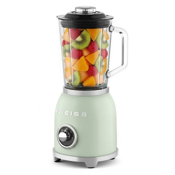 Vintage-tehosekoitin - SWEISS - MXV7 - 1,5 L - Vihre�