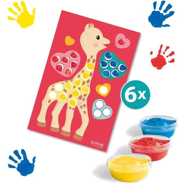 SES CREATIVE - Sophie the Giraffe - V�ritys ja maalaus