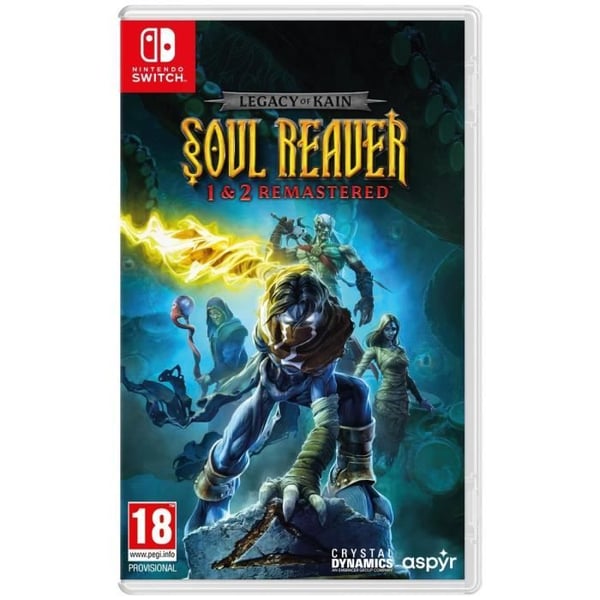 Legacy of Kain Soul Reaver 1&2 Remastered - Nintendo Switch-spel
