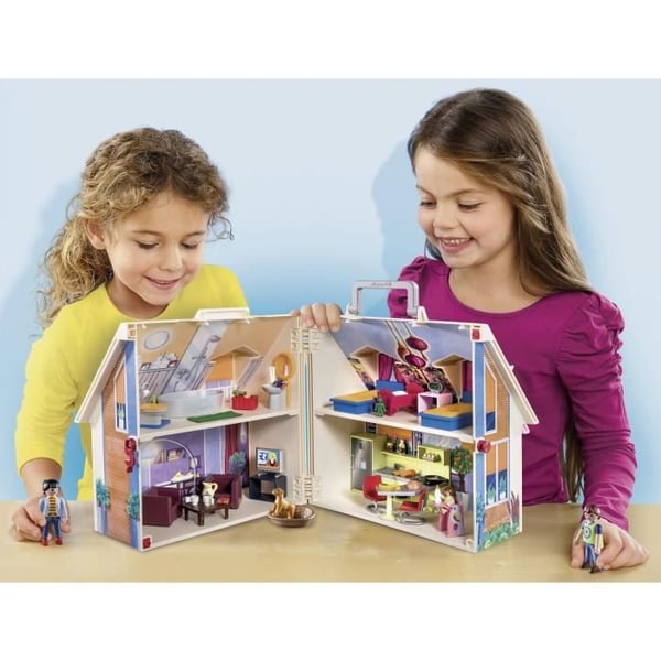 PLAYMOBIL - 70985 - Transportabelt hus