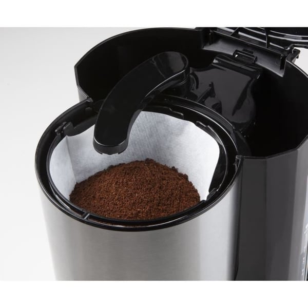 Filterkaffebryggare - DOMO - DO709K - 1000 W - 1 L - 8 koppar - LCD-skärm - 24 timmars timer - Rostfritt stål