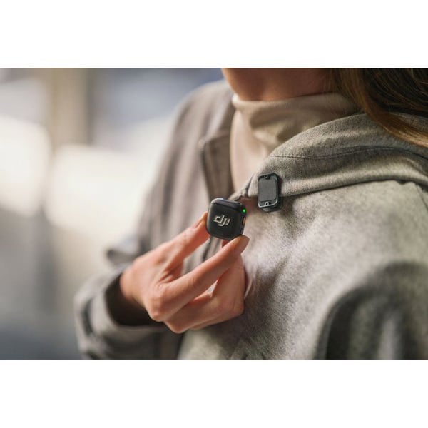 Langaton mikrofonil�hetin - DJI - Mic 3 - Kompakti - Kevyt - Magneettikiinnitys