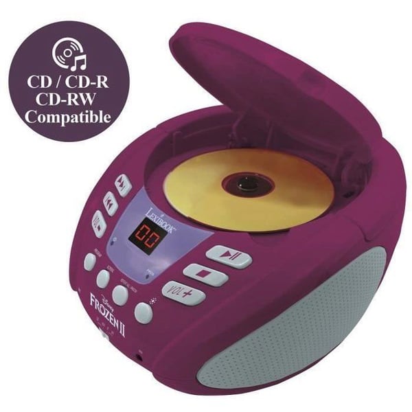 J��dytetty Bluetooth-CD-soitin valotehosteilla