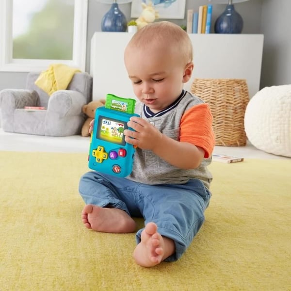 MIN F�RSTE SPILKONSOL - FISHER-PRICE - HXB59 - FISHER PRICE LEGET�J GRIN OG NYD