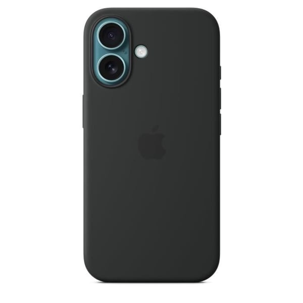 APPLE iPhone 16 - Silikone etui med MagSafe - Sort