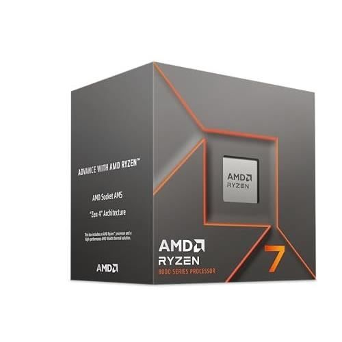 Processor - AMD - Ryzen 7 8700F 8-Core (100-100001590BOX)