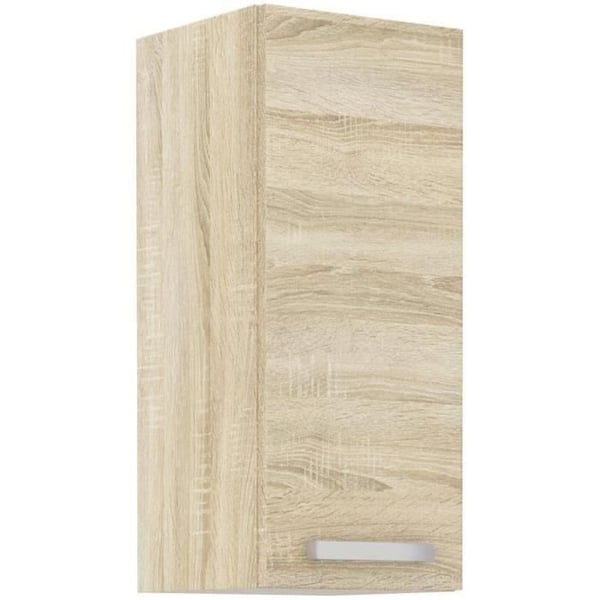 H�jskab med 1 h�ngslet l�ge - Sonoma eg indretning - L 30 x D 31,6 x H 72cm - LASSEN