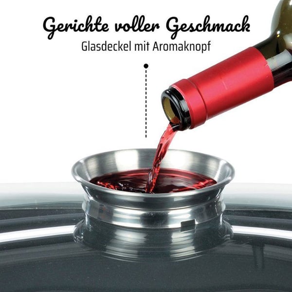GSW Gourmet Granit Induktionskomfur - 6 l